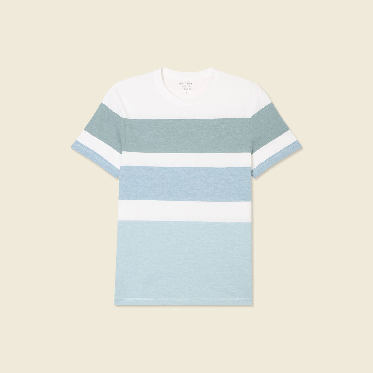 T-shirt manches courtes bleu pétrole homme
