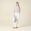 Pull éco-responsable creme femme