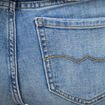 Jeans bootcut taille haute denim used femme