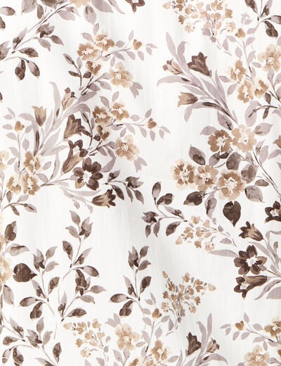 Chemise à manches longues blanc homme