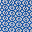 Jupe droite tricot&eacute;e bleu femme