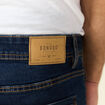 Jeans slim éco-responsable denim brut homme