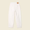 Pantalon slouchy 7/8ème ecru femme