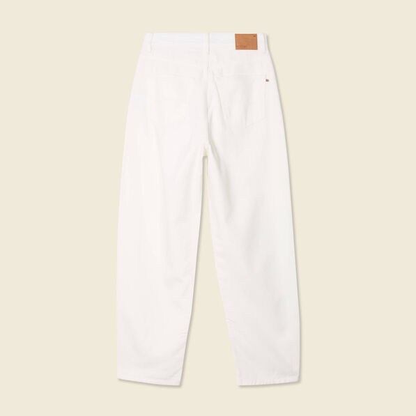 pantalon slouchy 78eme ecru femme Pantalon slouchy 7/8ème ecru femme