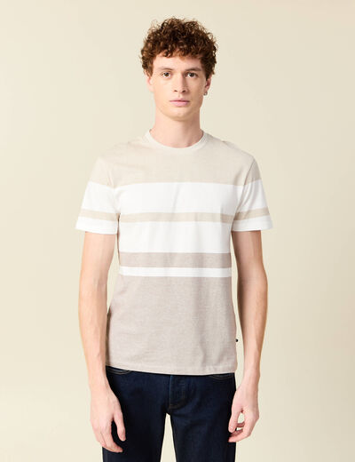 T-shirt manches courtes gris homme