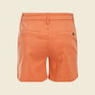 Short chino éco-responsable terracotta femme