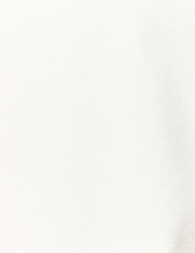 T-shirt manches courtes ecru homme