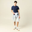 T-shirt manches courtes bleu marine homme