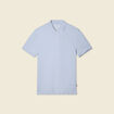 Polo éco-responsable denim snow gris homme