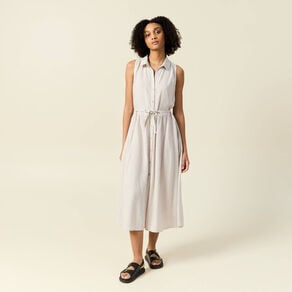 robe longue evasee ceinturee blanc femme Robe longue évasée ceinturée blanc femme