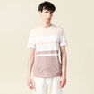 T-shirt manches courtes rose pastel homme