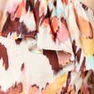 Blouse asymétrique sable femme