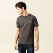 T-shirt manches courtes vert kaki homme