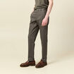 Pantalon chino vert fonc&eacute; homme