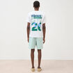 T-shirt en coton ecru homme