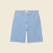 Bermuda droit en jean denim stone femme