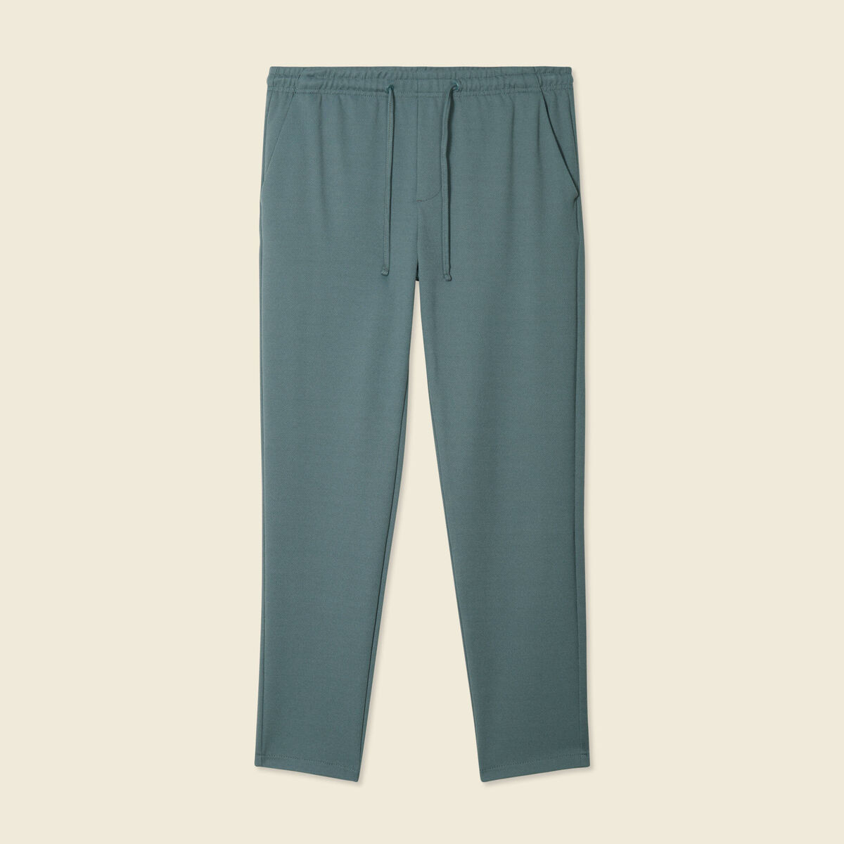 Pantalon chino jogger vert foncé homme