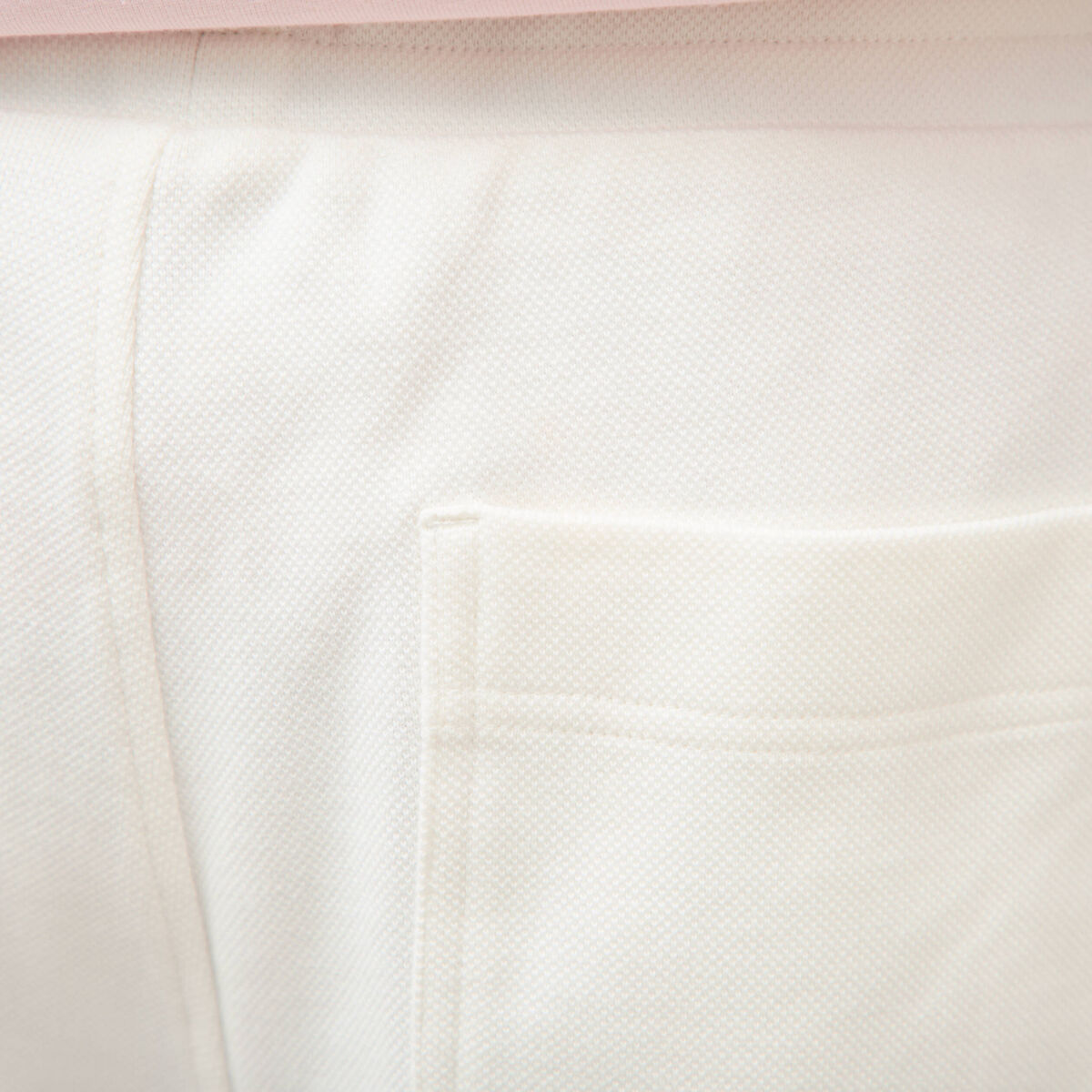Short jogpant ecru homme