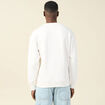 Sweat éco-responsable ecru homme