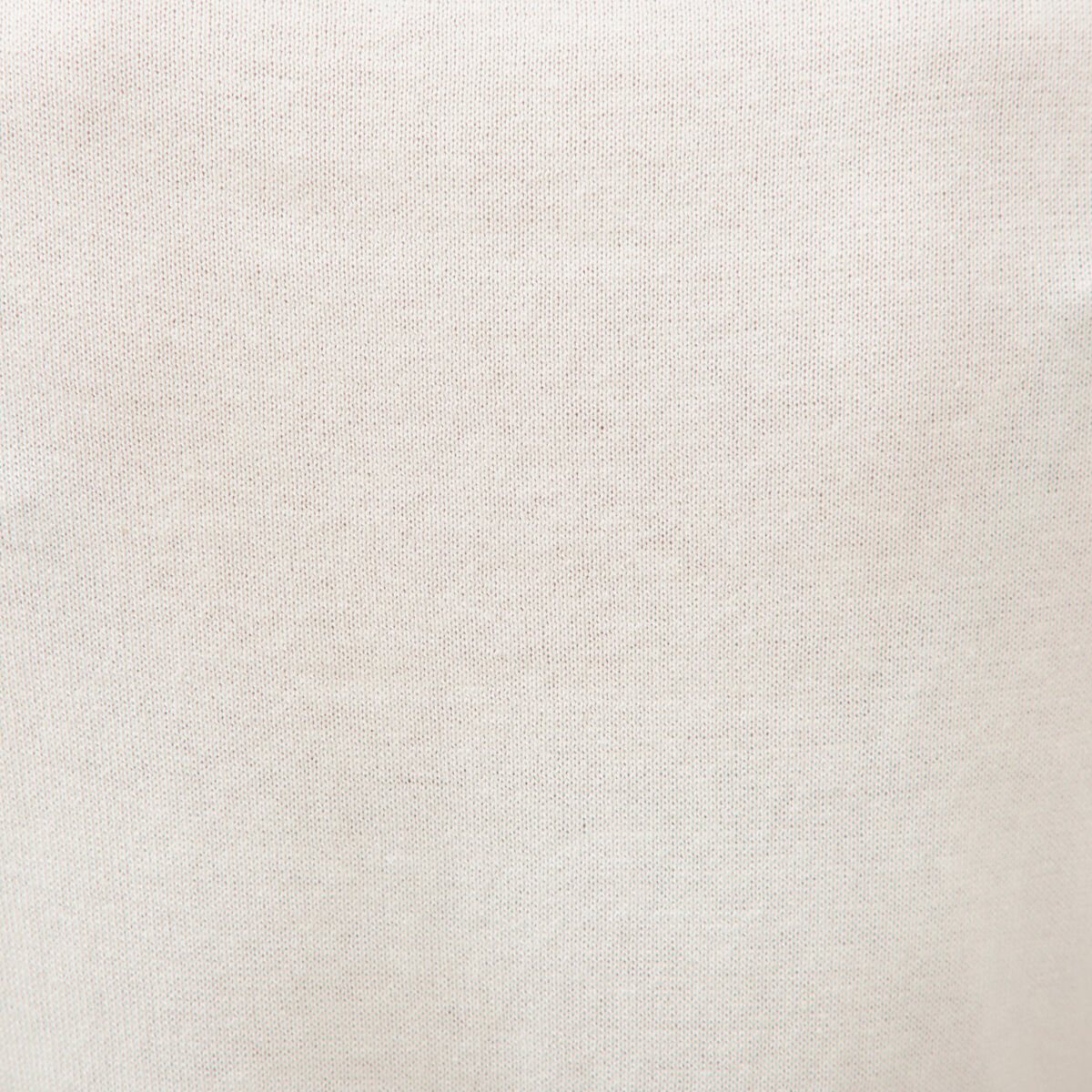 Pull ajour&eacute; droit manches courtes ecru femme
