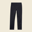 Pantalon chino cigarette bleu foncé femme