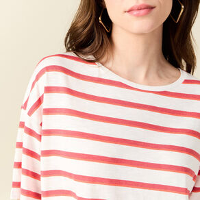 t shirt manches courtes ecru femme T-shirt manches courtes ecru femme