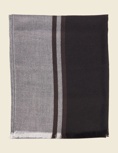 Foulard noir homme