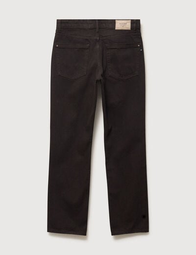 Jeans regular longueur 32 marron homme