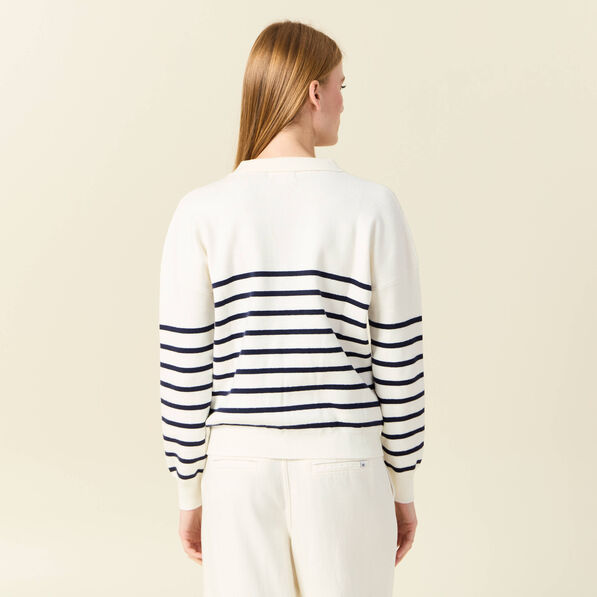pull eco responsable ecru femme Pull éco-responsable ecru femme