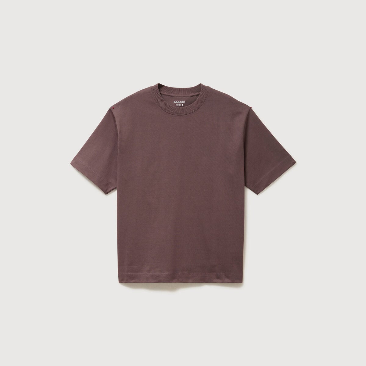 T-shirt en coton mauve homme