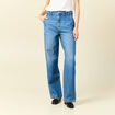 Jeans boyfriend 7/8ème denim stone femme