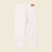 Jeans relaxed 5 poches denim blanc homme