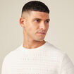 Pull éco-responsable ecru homme
