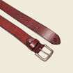 Ceinture en cuir marron homme