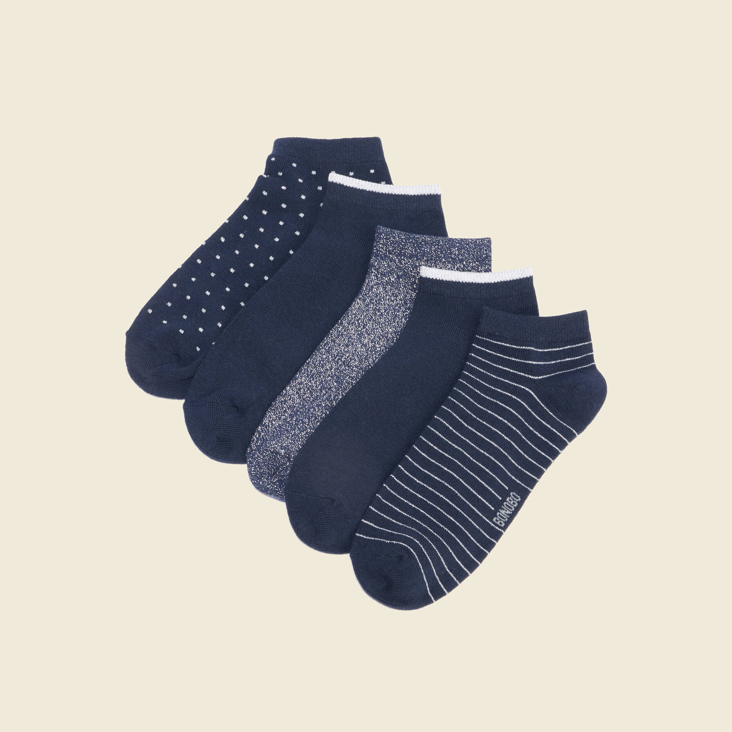Chaussettes Fantaisie Magic Frills - Taille Unique Enfant/Adulte - Couleur Bleu, Design Volants Et Joyeux - 3