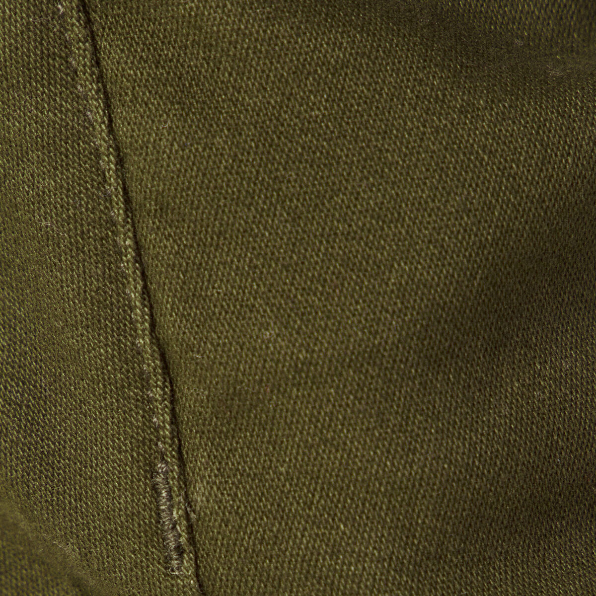 Pantalon cargo taille à cordon vert kaki homme