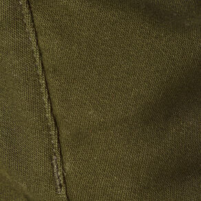 Pantalon cargo taille à cordon vert kaki homme