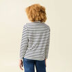 T-shirt manches longues ecru femme