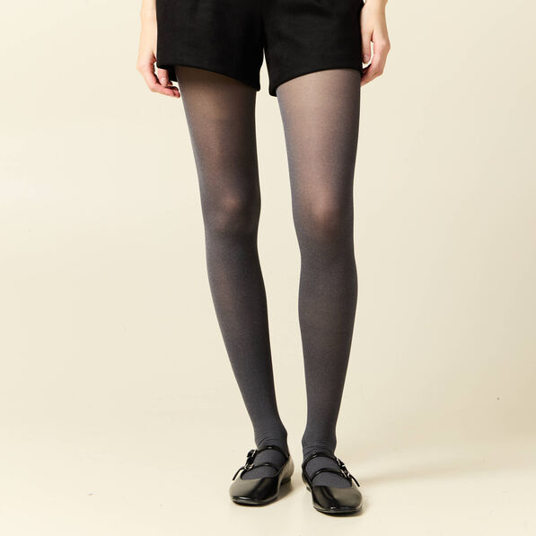 Collant gris foncé femme