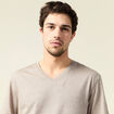 T-shirt manches courtes homme vert kaki homme