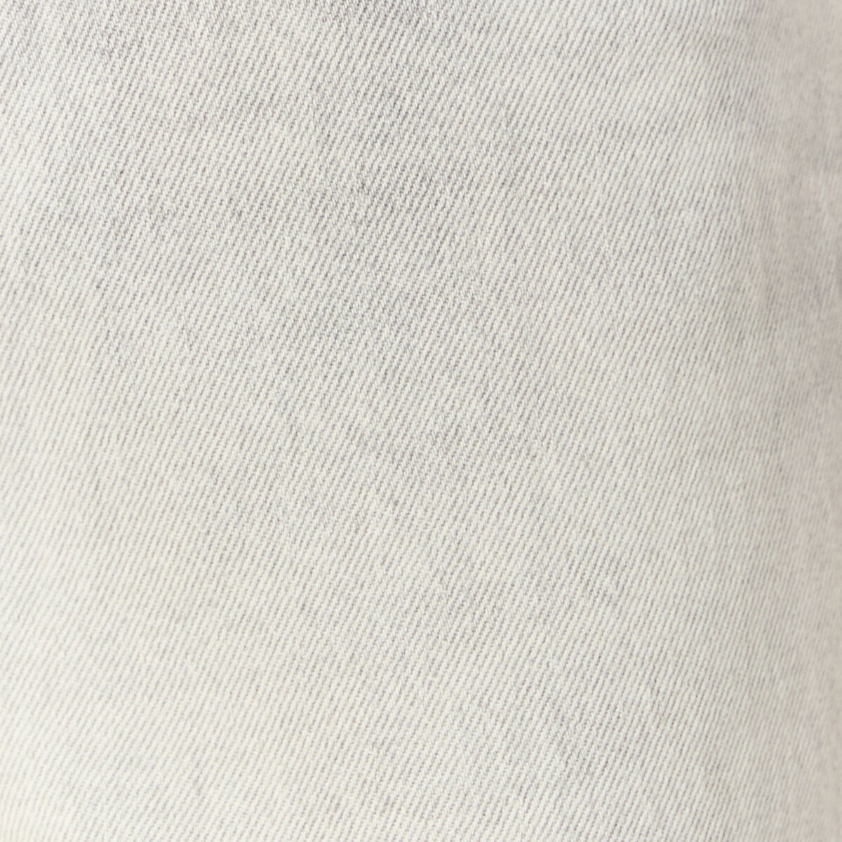Jeans large éco-responsable denim gris clair femme