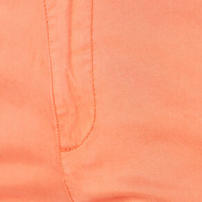 short chino eco responsable terracotta femme Short chino éco-responsable terracotta femme