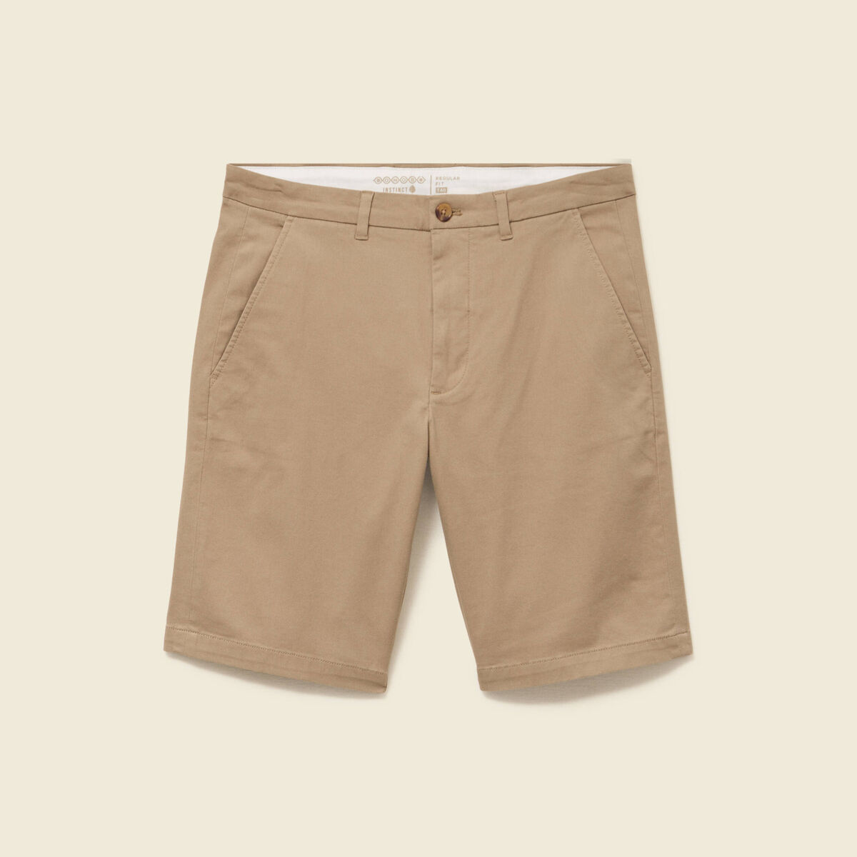 Short vert olive homme