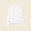 Veste blazer éco-responsable ecru femme