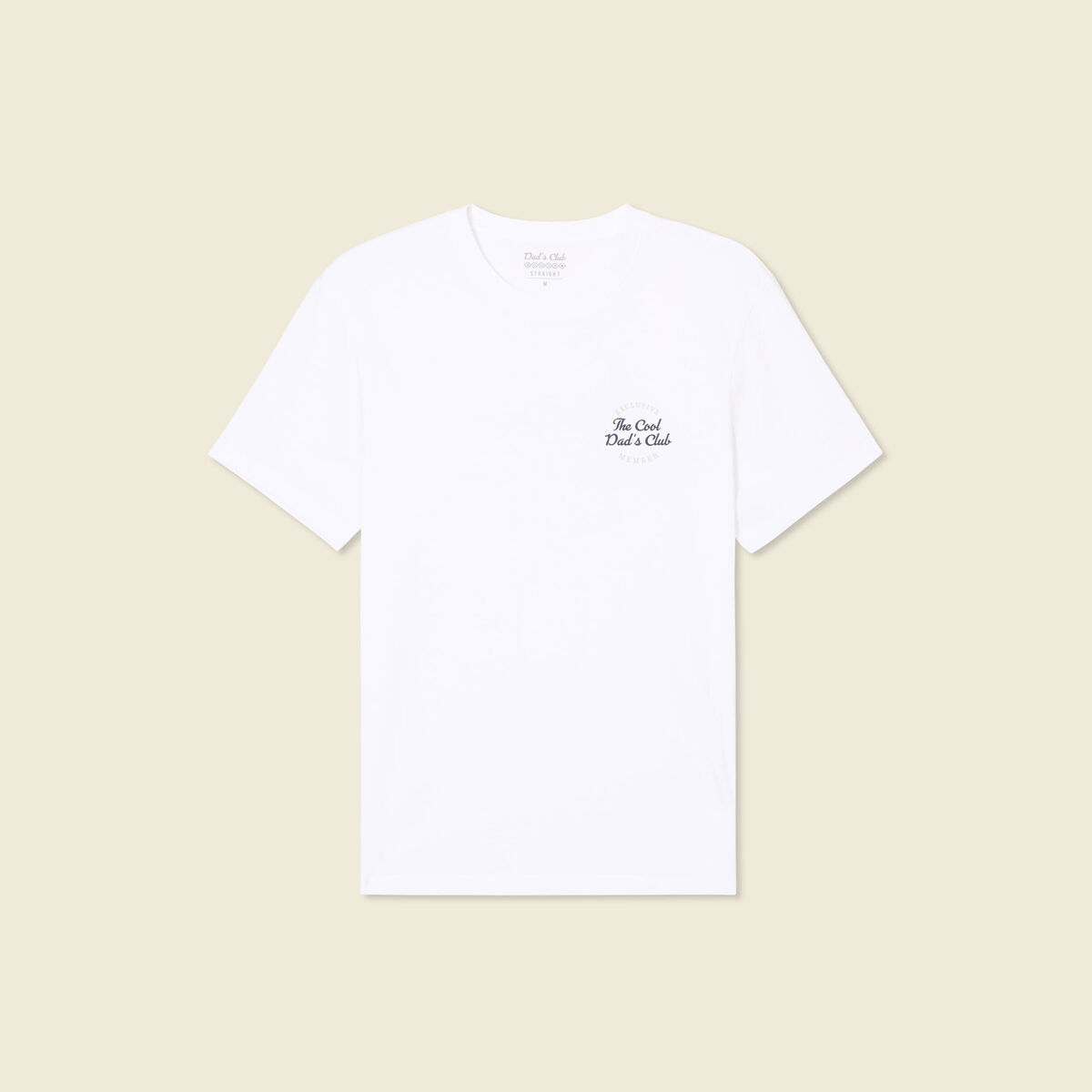T-shirt manches courtes blanc homme
