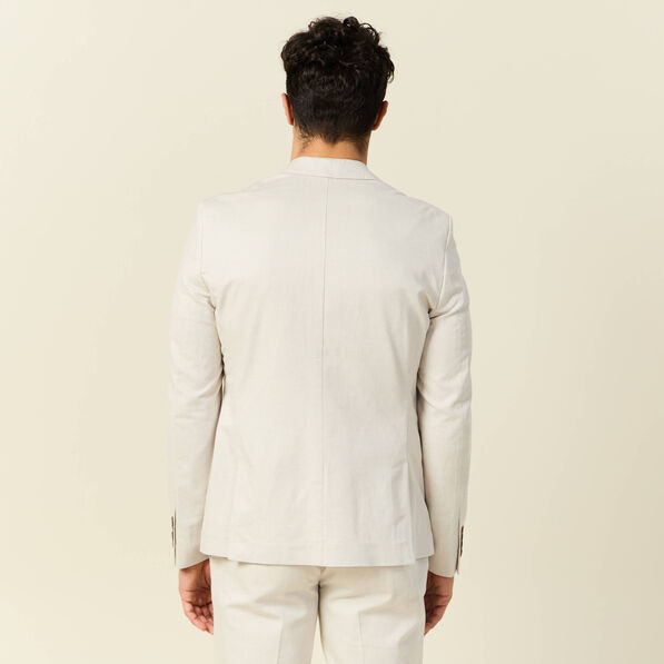 Veste blazer cintré sable homme