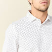 Chemise éco-responsable blanc homme