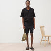 Bermuda noir homme