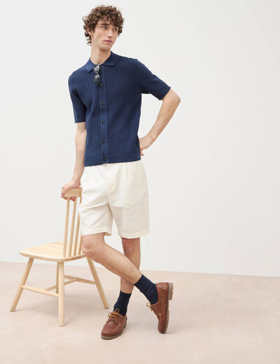 Bermuda ecru homme