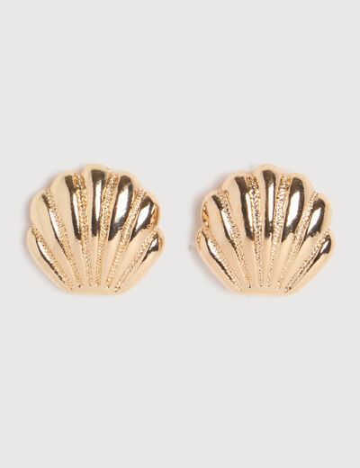 Boucles d'oreilles couleur or femme